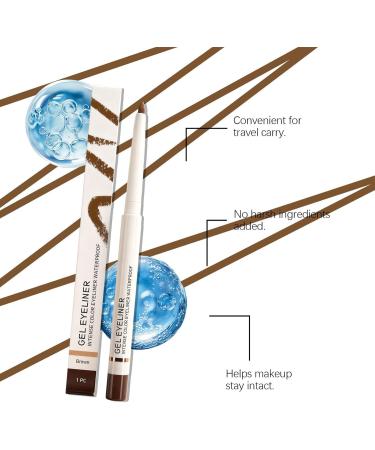  Veeteah Eyeliner pencils Waterproof with creamy liquid eyeliner For beginners women day and night makeup parties - Buy Online on GoSupps.com