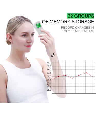 AGM Forehead Infrared Thermometer - Non-Contact Digital LCD for Baby, Adults & Objects - Buy Online on GoSupps.com