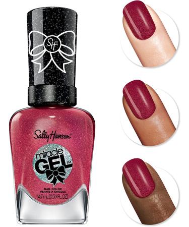 Sally Hansen Miracle Gel Nail Polish - 905 Red it Twice - 0.50 Fl Oz - Wishlist Collection - Buy Online on GoSupps.com
