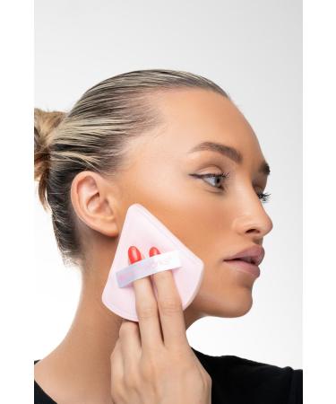 Brushworks Triangular Pillow Puff Duo - Buy Online on GoSupps.com