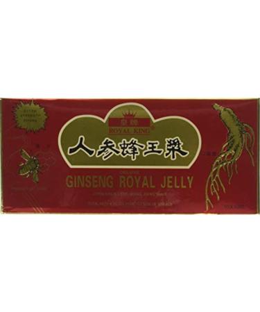 GINSENG PRODUCTS Ginseng & Royal Jelly in A Honey Base 10 Vial 0.02 Pound