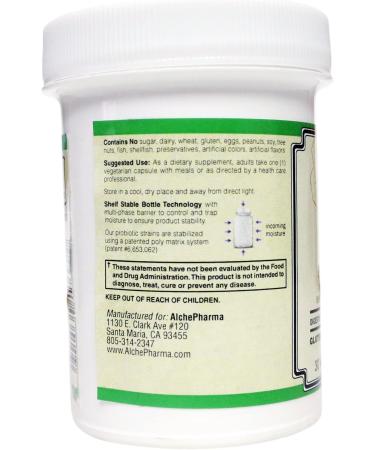 AlchePharma Men's 50 Billion Probiotic Formula (Proprietary Lactobacillus Bifidobacterium Blend) W/New Preservation Technology (30 Vcaps) - Buy Online on GoSupps.com