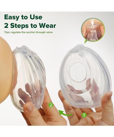 haakaa Wearable breastmilk collector(75ml 2pcs) - Buy Online on GoSupps.com