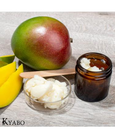 Kyabo 100% Pure Mango Butter Raw Organic & Unrefined - Chemical-Free Natural Skin Moisturizer (5 lb) - Buy Online on GoSupps.com