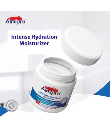 Almipro Extra Moisturizing Cream: Daily Skin Barrier Protectant for Fragile, Dry Skin - Intense Hydration with Calendula & Almond Oils - Ideal for Mature, Thin, Delicate Skin - Dye & Fragrance-Free - Buy Online on GoSupps.com