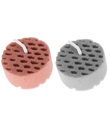 Beaupretty 2pcs Exfoliating Bath Sponge Set - Body Scrubber & Loofah for Adults & Babies | Spa Bathing Accessories - Buy Online on GoSupps.com