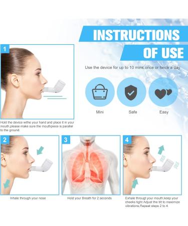 Breathing Exercise Device for Lungs - Drug-Free Lung Exerciser with Steel Balls for Mucus Relief & Phlegm Clearance - Shop Now - Buy Online on GoSupps.com