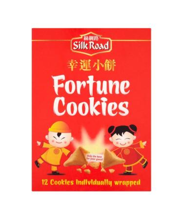 Silk Road Fortune 12 individually wrapped cookies