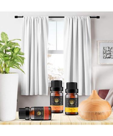 Florona Halloween Fragrance Oil Gift Set - 6 Scents for Aromatherapy - 1 fl oz each - Autumn Wreath, Pumpkin Pie, Candy Corn, Marshmallow, Night Air, Caramel Corn - Buy Online on GoSupps.com