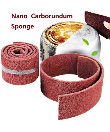 Sand Cleaning Cloth Sponges Caspian Stone Pot Clean Brush Rust Eraser for Rust U5G0 Dropshipp Scouring Removal Pads Grit 2 Rolls ONESIZE - Buy Online on GoSupps.com