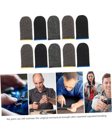 FRCOLOR 15 Pairs Finger Cots - Durable Fiber Sleeves for Safe Handling | Large Size | Ideal for International Shipping - Buy Online on GoSupps.com