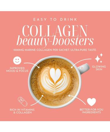 Cl ud Caf Collagen Infused Churro Latte Instant Coffee Packets - Promotes Skin Firmness Hydration & Elasticity Cognitive Function and Immune Support - Single Serve Instant Coffee (10 Sachets) - Buy Online on GoSupps.com