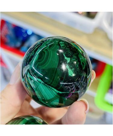Natural Crystal Rough Natural Malachite Sphere Energy Reiki Stones Home Decoration Gemstone 1PC - Buy Online on GoSupps.com