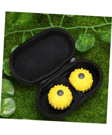 Buy Gatuida 1stk Pressure Relief Toy - Decompression Ball Massage Ball Yellow 7.36x3.56cm | International Shipping Available - Buy Online on GoSupps.com