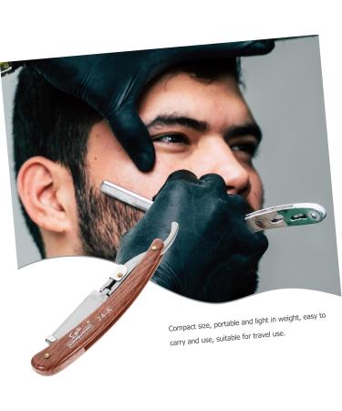 Angoily Travel Razor Set - Stainless Steel Handle & Blades for Precision Eyebrow Shaping & Facial Hair Grooming | Rustproof & Portable Men's Grooming Tool - Buy Online on GoSupps.com