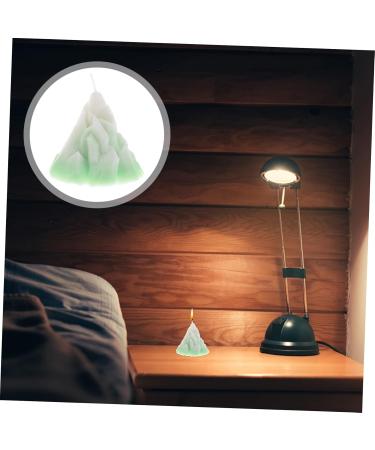 FRCOLOR Mini Mountain Scented Candles - Aromatic Decorative Desktop Candle for Home - Green 8x7x7cm - Buy Online on GoSupps.com