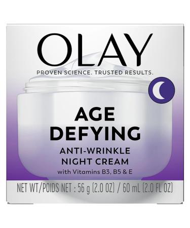 Olay Age Defying Anti-Wrinkle Night Cream 2 Ounce (Pack of 2) - Buy Online on GoSupps.com