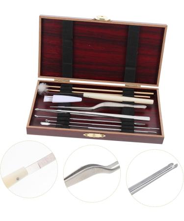 PartyKindom 1Set Ear Cleaner Portable Household Ear Wax Removal Tools with Plume Design for Ear Canal Massage and Cleaning Lightweight and Easy to Store - Buy Online on GoSupps.com