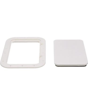 Seachoice 7 x 11 White Pry-Out Hatch | Acetone Proof Polypropylene - Buy Online on GoSupps.com