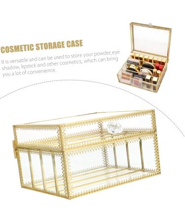 Didiseaon 1pc Box Cosmetic Storage Box Compact Makeup Storage Bins with Lids Desktop Case With Cover Manager - Buy Online on GoSupps.com