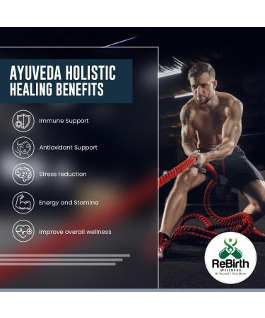 Shilajit Capsules 1300mg with Ashwagandha - Pure High Strength Supplement for Stamina & Stress - 60 Vegan Capsules - Buy Online on GoSupps.com