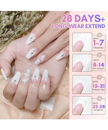 Makartt Poly Nail Gel Set - Gel Builder Spring Pink White Gel Nail Extension Kit Nail Strengthener 3D DIY Nail Art Design French Manicure Home Salon Clear+le Corail - Buy Online on GoSupps.com