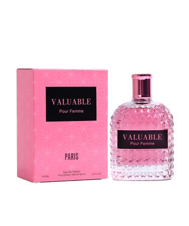 Valuable Women Perfume Bold & Sophisticated Scent Eau De Parfum With Citrus Spice And Woody Notes Long Lasting Natural Spray Fragrance 3.4 Fl Oz Valuable 3.4 Fl Oz (Pack of 2)