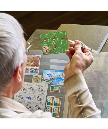 GOSER Stainless Steel Curved Tweezers - 2 Piece Set with Rubber Tips for Laboratory & Jewelry Making - International Shipping Available - Buy Online on GoSupps.com