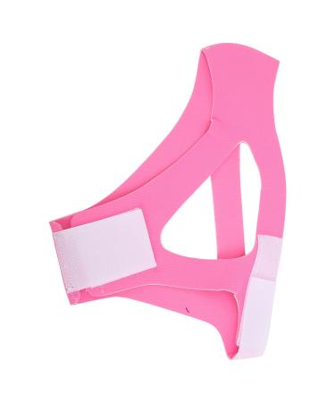 for Stop snoring Belt Comfortable Lightweight Anti Snoring Belt Good Adhesion Hook and Loop for Night Sleeping(Pink)