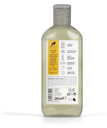 Dr Organic Vitamin E Shampoo 265ml - Natural Vegan, Cruelty-Free, Paraben & SLS Free - Buy Online on GoSupps.com