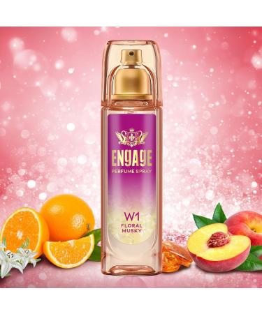 Enga'ge W1 Perfume Spray For Women Fruity and Floral Skin Friendly 120ml. - Buy Online on GoSupps.com