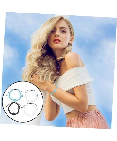 COLLBATH 4pcs Anti Motion Sickness Bracelet Set - Adjustable Sports Wristbands for Seasickness Relief - Buy Online on GoSupps.com