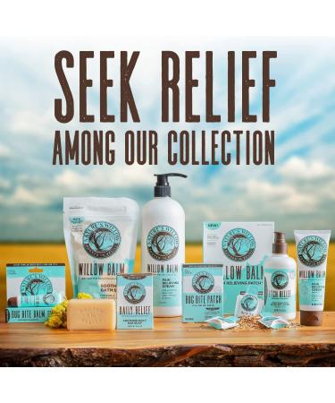 Nature's Willow All Natural Bug Bite Patches with White Willow Bark | 40-Count Anti Itch Relief for Mosquito & Spider Bites - Buy Online on GoSupps.com