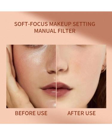 Makeup Powder - Silky Poreless Pressed Face Setting Powder Long Lasting Portable Makeup for Oily and Combination Skin Daily Travel Qiongni - Buy Online on GoSupps.com