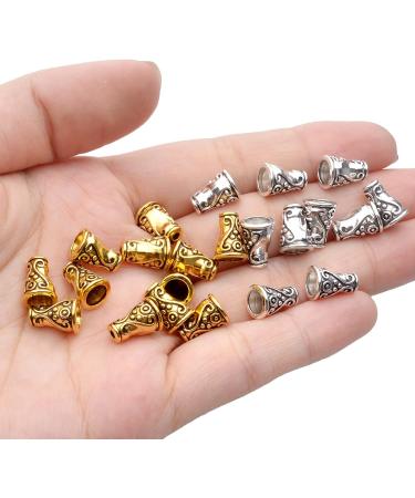 100pcs Tibetan Style 10mm Flower Bead Caps - DIY Jewelry Making Supplies - Buy Online on GoSupps.com