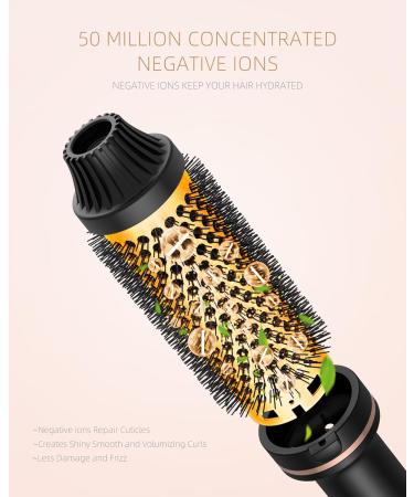 1.5 Inch Volumizing Ceramic Tourmaline Ionic Curling Iron - Dual Voltage 10 Temp Settings LCD Display | Perfect for Travel - Buy Online on GoSupps.com