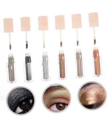 IWOWHERO 6pcs Eye Shadow Set High Pigmented Eye Shadow Glow Accessories Miss Cosmetics Highlighter Colorful 1 count (Pack of 1) As Shown - Buy Online on GoSupps.com