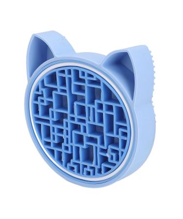 2 in 1 Silicone Makeup Brush Cleaning Mat & Bowl - Easy Compact Cleaner for Brushes (Blue) | Shop Internationally - Buy Online on GoSupps.com