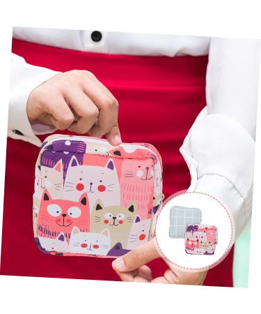 Healeved 4-Piece Women's Storage Bags - Cotton Period & Tampon Pouches for Travel & School - Buy Online on GoSupps.com