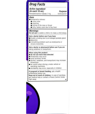 Children s Dimetapp Cold & Allergy Liquid Grape Flavor Alcohol-Free 8 fl oz - Buy Online on GoSupps.com