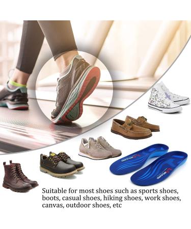 Larsaro Orthopedic Insoles for Foot Pain & Plantar Fasciitis - Flat Feet Relief for Men & Women (EU Size 38-40) - Buy Online on GoSupps.com