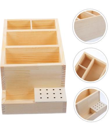 Beatifufu Box Grinding Head Storage Box Nail Salon Supply Nail Drill Bits Container Nail Tool Organizer Nail Polisher Organizer Nail Drill Bits Stand Manicure Polishing Heads Organizer - Buy Online on GoSupps.com