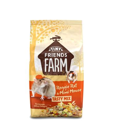 Tiny Friends Farm Reggie Rat & Mimi Mouse Mix (30oz) (Tasty Mix)