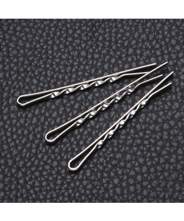 Lurrose 12pcs Wave Hairpins - Silver Alloy Bobby Pins for Women | Minimalist Hair Styling Accessories - Buy Online on GoSupps.com