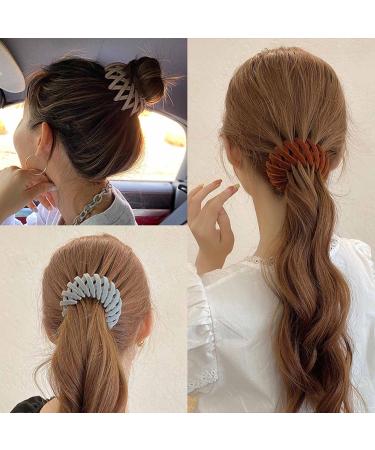 Zabernim Birds Nest Magic Hair Clip Zabernim Hair Clip Zabernim Hair Bun Accessories for Women (7Pcs Mixed) - Buy Online on GoSupps.com