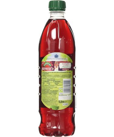 Robinsons Apple & Blackcurrant No Added Sugar 1L - Refreshing Drink - Buy Online on GoSupps.com
