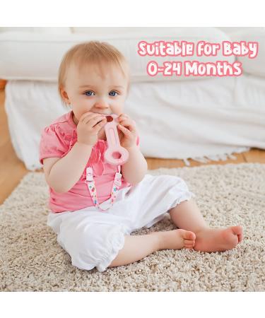 4 Pack Silicone Teething Toys for Baby | BPA Free Soothe Molar Sore | Relief Teether Keepsake Gifts for Infants - Buy Online on GoSupps.com