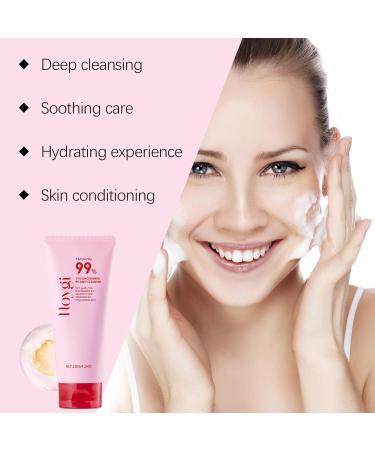 OLLZPJFPK Niacinamide Deep Cleansing Face Wash Pore Cleansing Gentle Acne Removal Refreshing Moisturizing Care - Buy Online on GoSupps.com