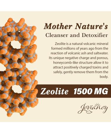 2300 MG Zeolite Detox Capsules - Organic Activated Charcoal & Bentonite Clay for Gut & Liver Cleanse | Maximum Absorption | 90 Capsules - Buy Online on GoSupps.com