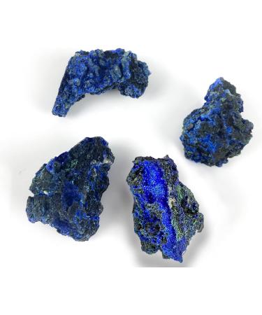 Natural Crystal Rough Natural Azurite Seven Reiki Malachite Specimen - Buy Online on GoSupps.com